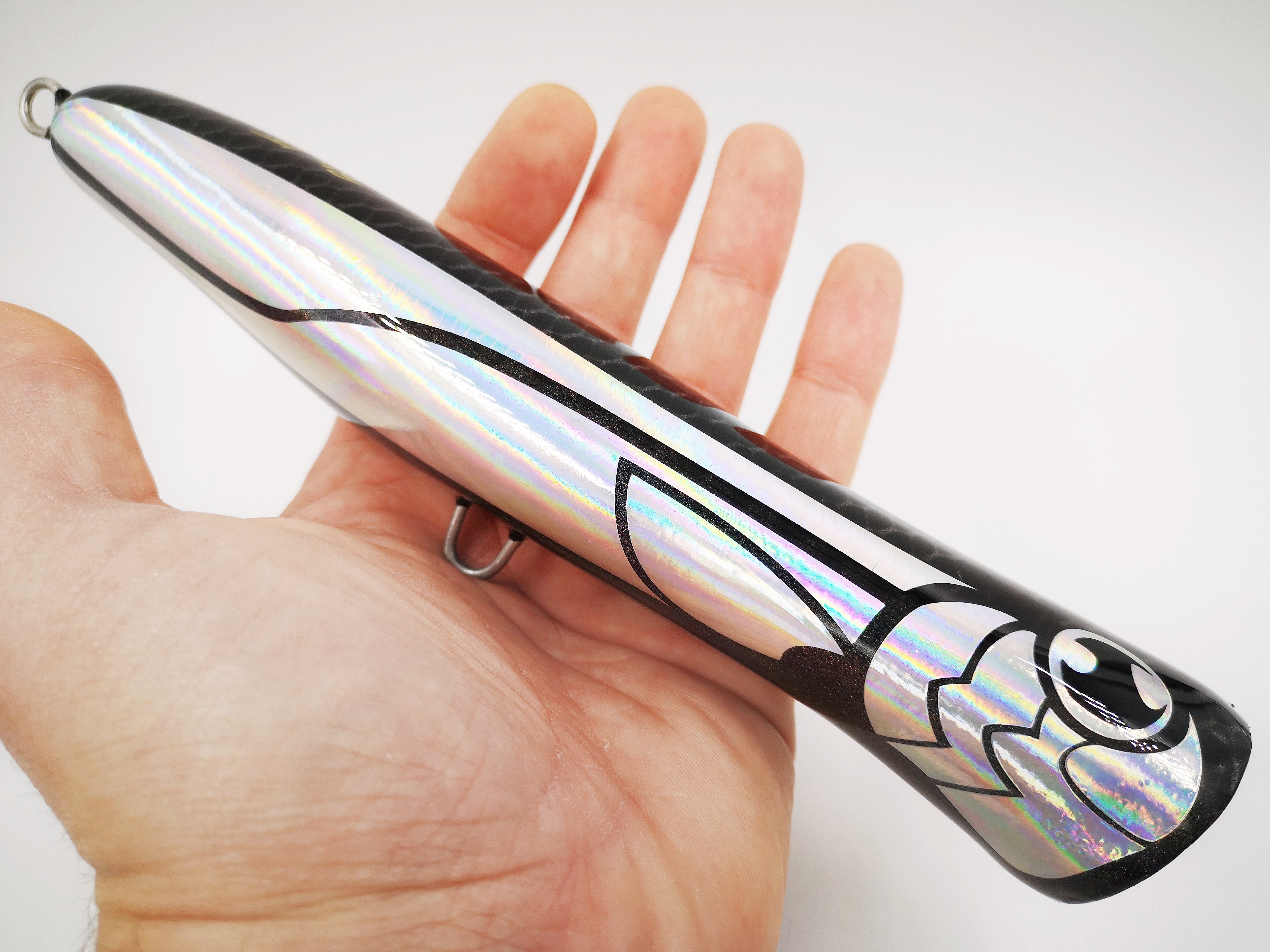 Pop ´n Roll  200mm Slim - Negro Holográfico