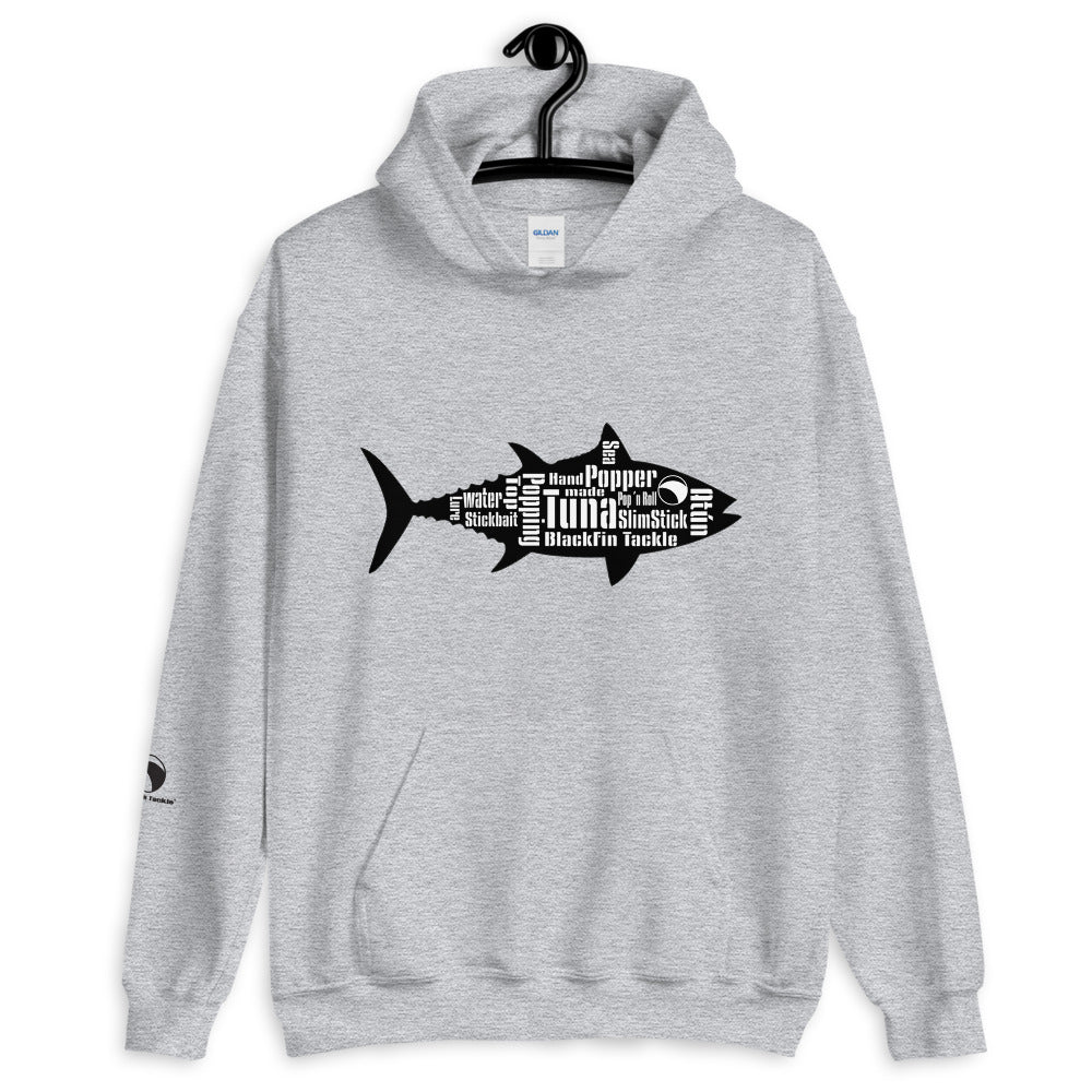 Sudadera BlackFin Tackle Tuna negro